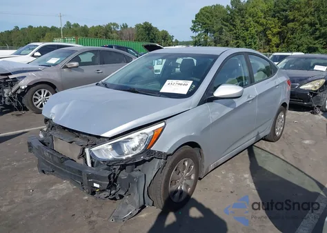 2017 Hyundai Accent Se from USA, damaged, VIN KMHCT4AE4HU274470